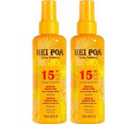 HEI POA® Huile Sèche Solaire Monoï SPF15 2x150 ml