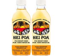 Hei Poa - Monoï de Tahiti Parfum Frangipanier Huile 2x100 ml