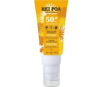 HEI POA - Protection Solaire Visage SPF 50+ Hydra Anti-Âge, Monoï de Tahiti & Luzerne Bio (50mL) - Le Lot De 2
