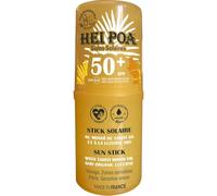 HEI POA - Stick Solaire Visage SPF 50+ Très Haute Protection, Monoï Tahiti Apaisant 15g - Le Lot De 2