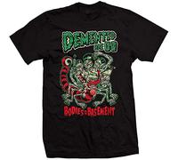 HEIAN T-shirt noir Demented are go, Couleur 17, S