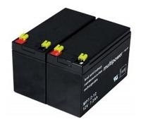 Heib Batterie de qualité - Batterie pour UPS APC Smart-UPS SMT750I - Lead-Acid - 2 x 12V - 7.2Ah