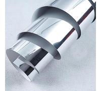 HEIBTENY 60 x 200 cm sur miroirs pour portes d'armoire, miroir pleine longueur, feuilles de miroir en acrylique flexible auto-adhésives pour salon, chambre à coucher, couloir, salle de bain miroir