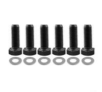 HEIBTENY 770136 Lot de 6 boulons de lame de broche pour tondeuse Simplicity ZT3500 3000 3900 460Z 550Z pour tracteurs à gazon Snapper