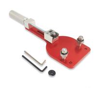 HEIBTENY Adaptateur de volant de course en aluminium pour Thrustmaster T300, T500, TS-PC, TX, support de montage pour simulateur, base de volant de jeu stable, noir (rouge)