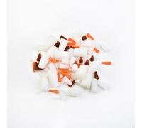 HEIBTENY Assortiment de 100 cônes en silicone haute température pour revêtement en poudre, masquage et peinture, capuchon en caoutchouc flexible réutilisable résistant à 315,6 °C