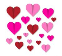 HEIBTENY Autocollants muraux imperméables en vinyle PET pour Saint-Valentin, mariage, chambre à coucher, salon, cuisine, décoration d'intérieur festive (A)