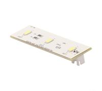 HEIBTENY Barre lumineuse pour réfrigérateur Electrolux SW-BX02B Pièce de rechange compatible avec ZBE2350HCA Bande LED 12 V Facile à installer Éclairage intérieur lumineux