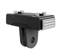 HEIBTENY Base adaptateur à dégagement rapide pour Insta360 Pro 2 et X5 Support de montage magnétique avec construction en alliage d'aluminium pour une fixation sécurisée de l'appareil photo (base