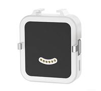 HEIBTENY Base de charge magnétique portable pour caméra d'action Insta360 Go Ultra avec batterie intégrée de 500 mAh, pour une recharge pratique (blanc)