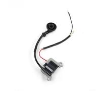 HEIBTENY Bobine d'allumage et volant d'inertie pour débroussailleuse 43 cc 52 cc, système d'allumage haute tension avec construction en métal pour pièces de réparation de moteur de tondeuse à gazon