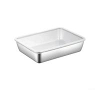 HEIBTENY Boîte Alimentaire 304 Étanche Couvercle Boîte Alimentaire 304 | Acier SUS304 pour robuste, couvercle hermétique, fuite, pour idéal lunch, durable