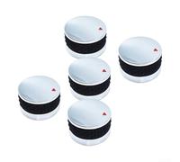 HEIBTENY Bouton de commutateur rotatif de 58 mm de diamètre, 4 types de | Comprend 4 types de noyaux, 8 mm convexe, 8 mm plat, 6 mm convexe, 6 mm plat, système d'adaptateur