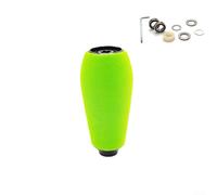 HEIBTENY Bouton de moulinet de pêche en EVA pour Daiwa DRT MK1, compatible avec les moulinets Metanium pour Curado Baitcasting, poignée en métal avec roulements (1 lot noir)