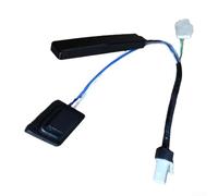 HEIBTENY Bouton de poignée de porte avant gauche de rechange pour Sportage QL 2016-2019 pour KX5 2016-2018 OEM 82657-D9000 pour réparation extérieure