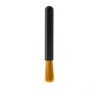 HEIBTENY Brosse Nylon Synthétique Douce pour Espresso Machine | Design ultra-compact, rangeable facilement, pour idéal pour les baristas nomades et petits espaces de cuisine(Black)