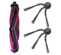 HEIBTENY Brosse principale et brosse latérale de rechange pour Eureka E20 pour aspirateurs robots Evo Plus, brosses de bord pour un nettoyage efficace de la maison sur les tapis et les sols durs