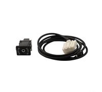 HEIBTENY Câble audio auxiliaire 16 broches adaptateur d'interface pour Mazda 3 6 RX8 autoradio stéréo faisceau de câblage et connexion