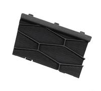 HEIBTENY Cache de crochet de remorquage avant droit pour Mazda pour CX-9 2010-2012 - Noir ABS - Capuchon de rechange OE TE69-50-A11A - Ajustement direct - Pièce moulée extérieure
