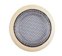 HEIBTENY Cache de haut-parleur pour haut-parleurs BMW compatibles avec les modèles F30 F31 F34 F35 F80 F32 F33 F36 F82, conçu pour réduire la distorsion et protéger les composants audio (beige)