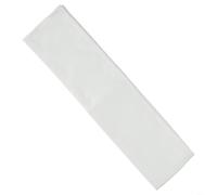 HEIBTENY Cache-radiateur en coton et lin avec aimants intégrés pour un maintien sûr - Bouclier décoratif respirant blanc pour appareils de chauffage domestique - 10 cm de large (80 cm)