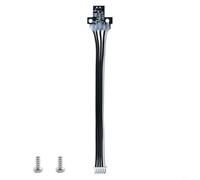 HEIBTENY Capteur de filament pour imprimante BambuLab X1 X1C, module de détection en plastique pour réduire les erreurs, pièce de rechange facile à installer, noir, 94 x 14,2 mm