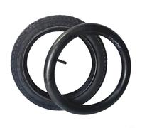 HEIBTENY Chambre à air 14" 14 x 2,125 (57-254) + pneu extérieur de rechange pour vélo électrique Accessoires Pneus antidérapants Pneu à vide épais Roues de rechange Anti-crevaison (A)