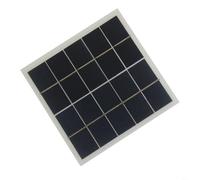 HEIBTENY Chargeur de panneau solaire 4 W 5 V pour extérieur pour systèmes de sécurité, lumières LED et jouets électroniques avec sortie de type C