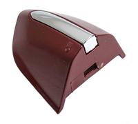 HEIBTENY e poignée de porte avant gauche côté conducteur pour Ford Fusion 2013-2020 et Edge 2015-2020 - Garniture extérieure en ABS résistant à la rouille pour remplacement de bague (rouge +