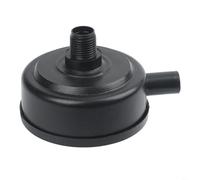 HEIBTENY Compresseur d'air silencieux avec filtre 20 mm Réducteur de bruit pour outils pneumatiques Boîtier en plastique noir avec poignée Facile à installer Accessoire pour atelier