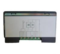 HEIBTENY Compteur numérique de panneau 0-10 V 2-10 V 0-20 mA 4-20 mA affichage analogique de tension d'entrée courant avec écran LED RS485 Modbus-RTU Point décimal réglable pour industriel (avec