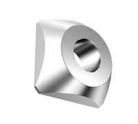 HEIBTENY Cône de centrage manuel de 13,7 cm en aluminium argenté pour port de fret 4WD voiture camion équilibreur équipement OEM 03262023