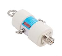 HEIBTENY Convertisseur d'onde stationnaire 1,8-50 MHz 160 m-6 m étanche 1:1 tension balun 500 W HF avec connecteur SO-239 pour antenne à ondes courtes dans la radio amateur en extérieur