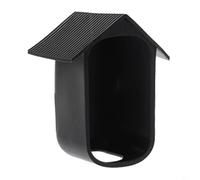 HEIBTENY Coque de protection en silicone résistante aux intempéries pour caméra de sécurité Eufy Cam 2C et Cam 2C Pro - Avec trous d'aération - Anti-rayures - Souple - Noir
