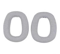HEIBTENY Coussinets de rechange pour casque Logitech Zone Vibe100 - Doux et respirant - Accessoires faciles à installer pour jeu, bureau, voyage (gris)