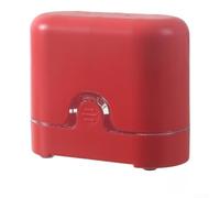 HEIBTENY Dénoyauteur à Cerises 3 Fois et Dénoyaute Acier Dénoyauteur | Corps plastique pour durable, pour bac collecte pour noyaux, évite les éclaboussures, pour facile pour ranger, tiroir (red)