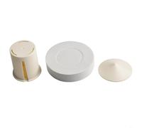HEIBTENY Distributeur de brume flottant, pour mini brumisateur en ABS blanc, avec effet de lumière LED, pour aquarium, bassin, rocaille, paysage