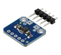 HEIBTENY DRV2605L Module pilote de moteur haptique avec interface I2C et entrée audio analogique pour moteurs vibrants et avertisseurs, logique 3V-5V, bibliothèque d'effets intégrés, QT (bleu)