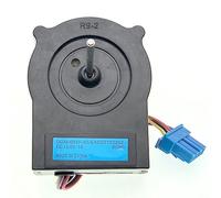 HEIBTENY EAU63103202 Moteur de ventilateur à condensateur pour réfrigérateur Efficacité de refroidissement améliorée avec connecteur 4 broches Compatible avec les modèles LG 79568039218 LFX28968ST06
