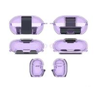 HEIBTENY Étui de protection pour écouteurs Beats Solo Buds, coque rigide en ABS résistant aux chocs avec support, pochette de voyage fine anti-chute, pour écouteurs sans fil, ajustement sécurisé pour