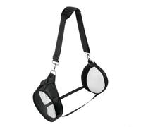 HEIBTENY Étui de protection rigide pour haut-parleur Sony SRS-XG500, 600D avec bandoulière, housse de voyage portable pour fête à la plage, en plein air, noir