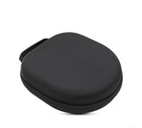 HEIBTENY Étui rigide pour casque Panasonic for TECHNICS EAH-A800, sac de rangement antichoc en EVA avec poche en maille, pour câbles, boîte de transport portable, noir, 21 x 19 x 6 cm