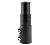 HEIBTENY Extension de tige de fourche de vélo en alliage d'aluminium de 12 cm pour fourche avant de 31 mm, entretoise de tige de 28 mm pour élever la hauteur de la barre et réduire la pression de la