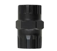 HEIBTENY Extracteur de roue libre à 12 cannelures pour SunRace pour DNP 5-10 pour verrouillage de vitesse 2 en 1 pour douille à anneau avec base hexagonale de 2,5 cm en acier au chrome vanadium