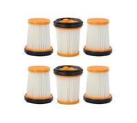 HEIBTENY Filtres de rechange pour aspirateur sans fil WV251EU WV200EU - Lavables et réutilisables - Filtre post-moteur - Capture la poussière et les poils d'animaux (6 pièces)