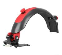 HEIBTENY Garde-boue arrière pour scooter électrique MaxG30 en alliage d'aluminium avec feu de freinage LED intégré résistant à l'usure avec kit d'outils d'installation (gris rouge)