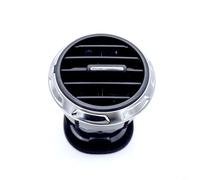 HEIBTENY Grille d'aération pour tableau de bord avant pour TT TTS TTRS 2008-2014 Noir Chrome AC Outlet Pièce de rechange 8J0820901 ABS Interrupteur de contrôle intérieur