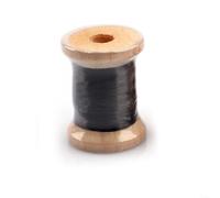 HEIBTENY Guide de canne à pêche en fibre de carbone 3K/6K/12K Ligne de liaison pour la construction et la réparation de canne à pêche Kit de bricolage solide et flexible soie 15 m (6K)