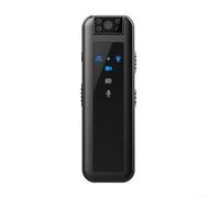 HEIBTENY HD1080P Caméra de mouvement avec infrarouge pour enregistreur DV portable extérieur avec clip arrière, corps ABS, 8,8 x 5,4 cm, noir