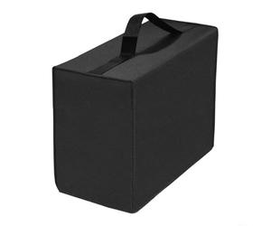 HEIBTENY Housse antidérapante pour machine à café avec couverture latérale complète pour minimiser l'infiltration de poussière et prendre en charge un entretien constant des appareils (noir 420D)